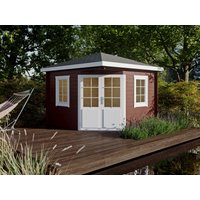 26 % Discount! Fjordholz 5-Eck Gartenhaus Modell Evelyn 3A 9m² Unkategorisiert online kaufen