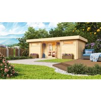 26 % Discount! Fjordholz Gartenhaus Modell Aargau 44 28m² Unkategorisiert Produktbild