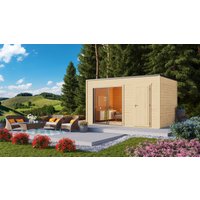 26 % Discount! Fjordholz Gartenhaus Modell Q-BIC Alu 44 I 12m² Unkategorisiert online kaufen