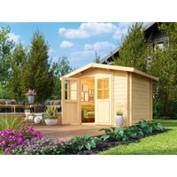 26 % Discount! Fjordholz Satteldach Gartenhaus Modell Eliza 2D 6m² Unkategorisiert online kaufen
