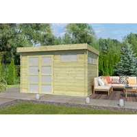 26 % Discount! Flachdach Gartenhaus Modell Nelo 44 A 12m² Unkategorisiert online kaufen