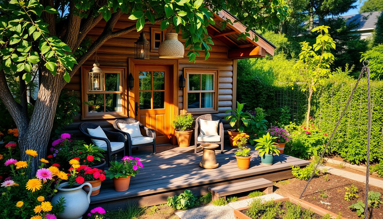 Kreative Einrichtungsideen für das Gartenhaus