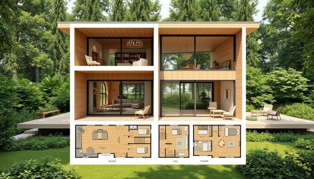 Grundrissoptionen Schwedenhaus