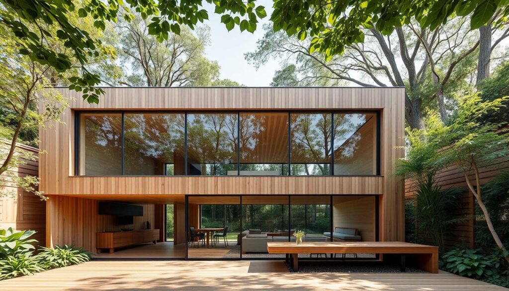 Moderne Holzarchitektur Gartenhaus Design