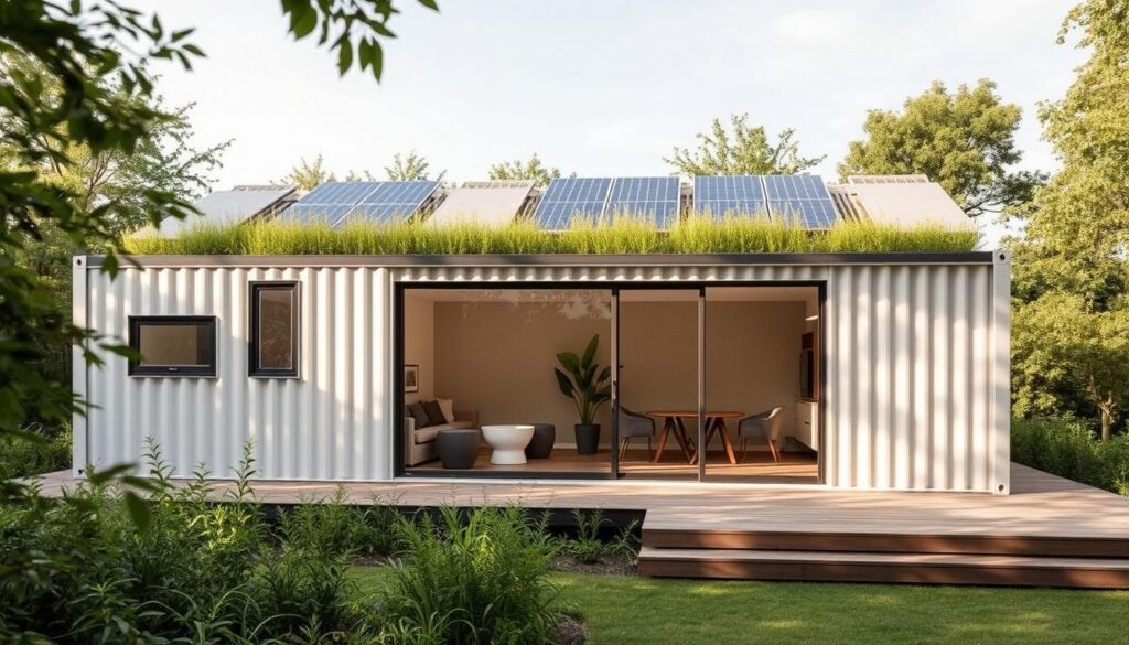 Nachhaltiges Containerhaus Design