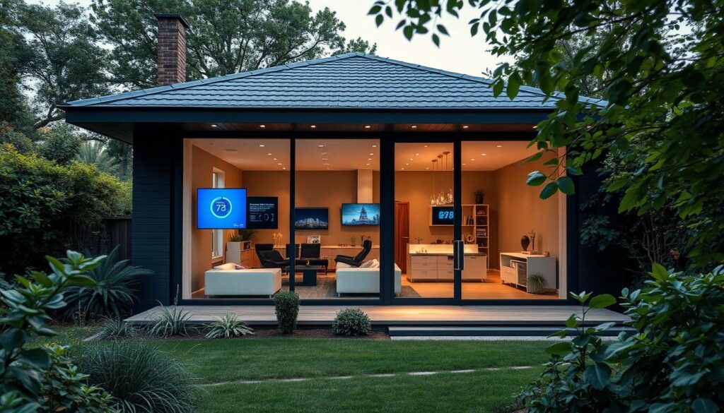 Smart Home Technologien im Gartenhaus