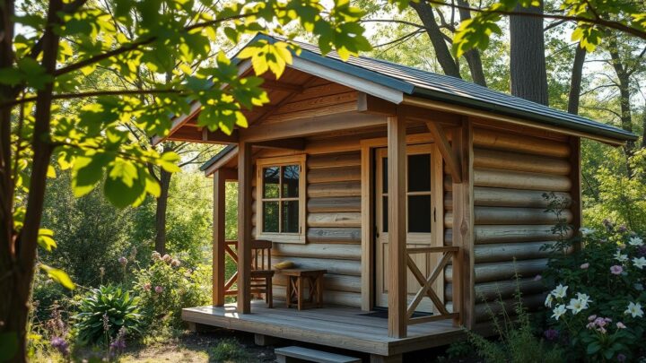 Wie lange hält ein Gartenhaus aus Fjordholz