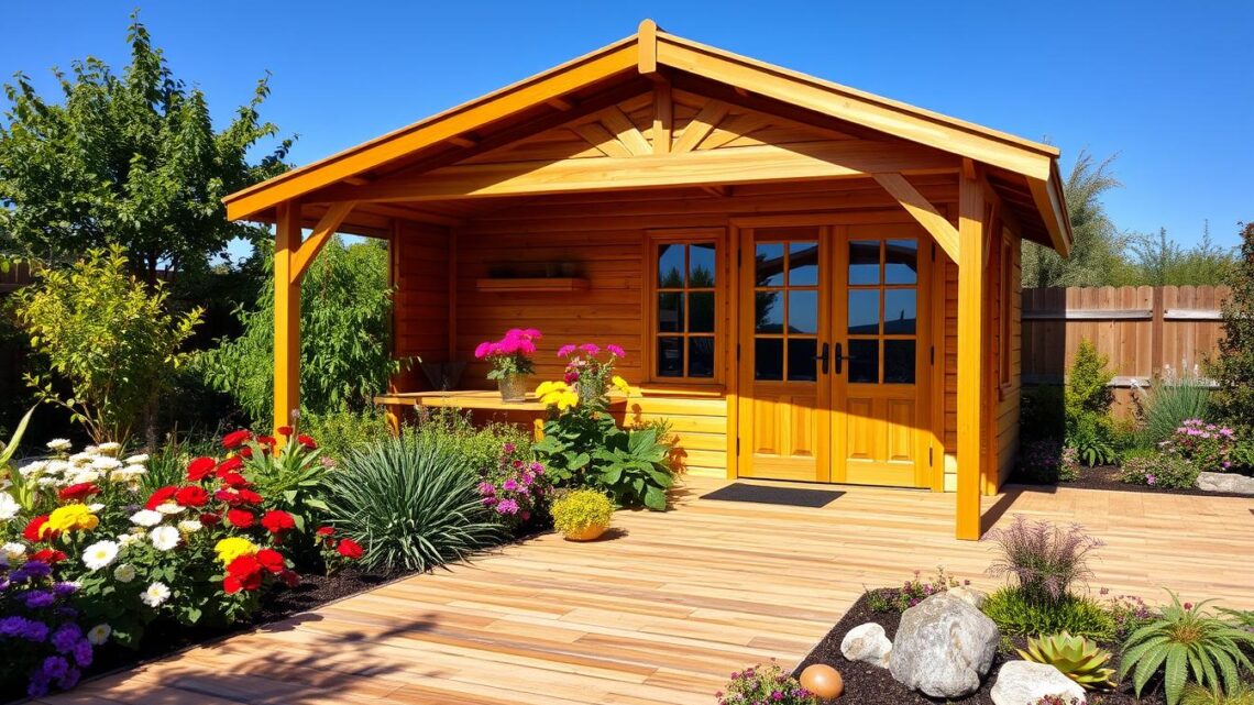 Gartenhaus Holz mit Boden – Qualität für Ihren Garten