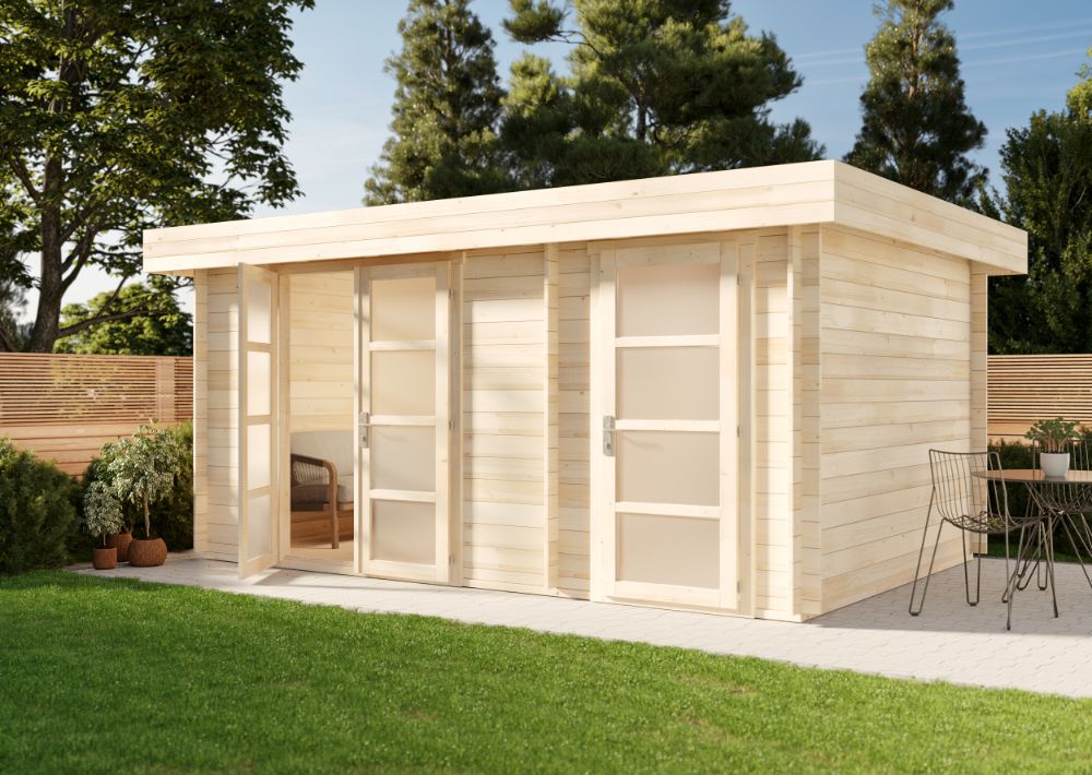 23 % Discount! Gartenhaus Modern-E 15m²
