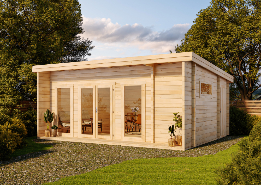 23 % Discount! Gartenhaus Modell Carla-70 ISO 30m²
