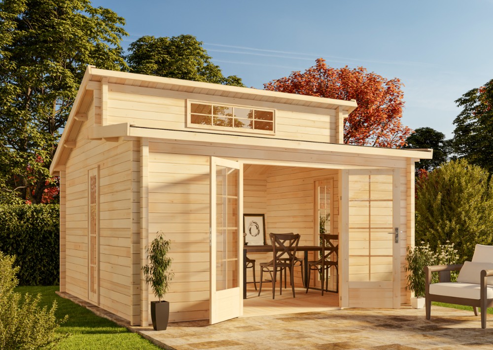 20 % Discount! Gartenhaus Lausitz ISO 16m²