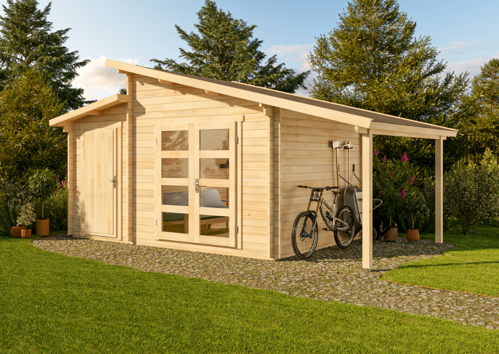 23 % Discount! Gartenhaus Aktiva 40 Varianta 18m²