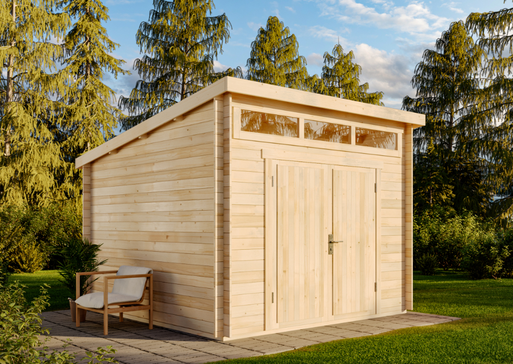 22 % Discount! Gartenhaus Modell Maria-Optima28 9m²