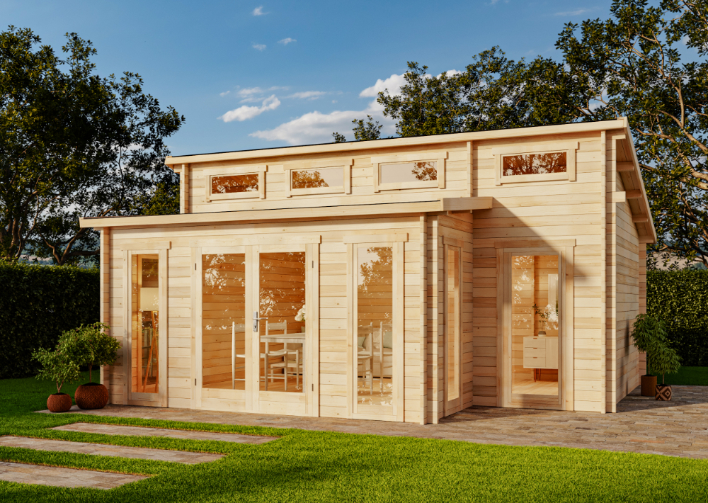 20 % Discount! Gartenhaus Lausitz Prima 30m²
