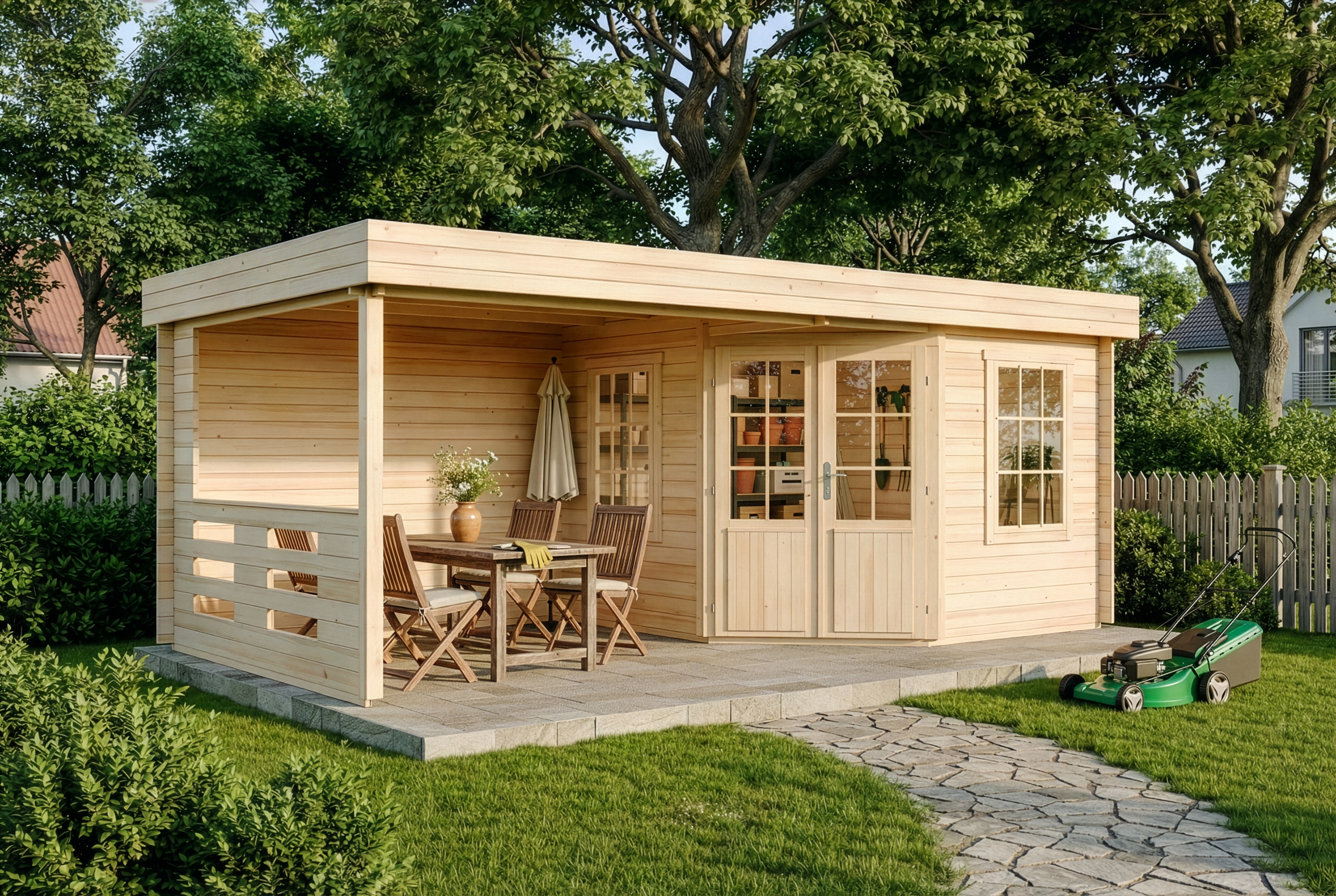 22 % Discount! Gartenhaus Hanna 18m²
