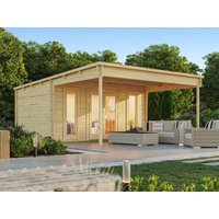 26 % Discount! Fjordholz Pultdach Gartenhaus Modell Mali 28 D 24m²