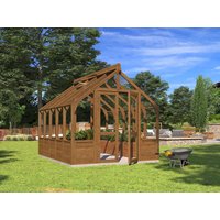 26 % Discount! Lähe Premium Gewächshaus Modell Greenline Nr. 7