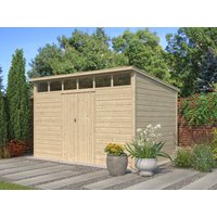 26 % Discount! Gartenhaus Modell Q-Line 8,64 m² 9m²
