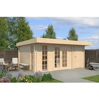 26 % Discount! Fjordholz Gartenhaus Modell Theo 44 20m²