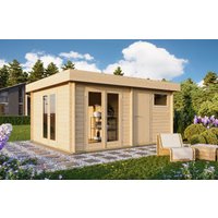 26 % Discount! Fjordholz Gartenhaus Modell Holm 44 20m²