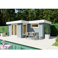 26 % Discount! Fjordholz Flachdach Gartenhaus Modell Tobi 28 A