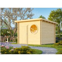 26 % Discount! Fjordholz Pultdach Gartenhaus Modell Ezra 3N
