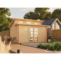 26 % Discount! Fjordholz Pultdach Gartenhaus Modell Aktiva-28 B