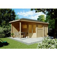 26 % Discount! Fjordholz 5-Eck Gartenhaus Modell Evelyn 2E