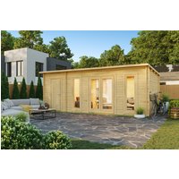 26 % Discount! Fjordholz Pultdach Gartenhaus Modell Mali 28 B
