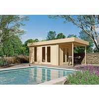26 % Discount! Fjordholz Flachdach Gartenhaus Modell Jesse 28