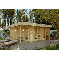 26 % Discount! Fjordholz Flachdach Gartenhaus Modell Wanja 28