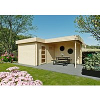 26 % Discount! Fjordholz Flachdach Gartenhaus Modell Odina 28 A