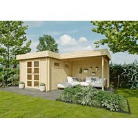 26 % Discount! Fjordholz Flachdach Gartenhaus Modell Odina 28 B