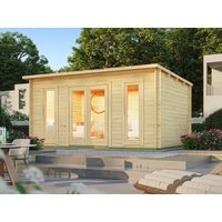 26 % Discount! Fjordholz Pultdach Gartenhaus Modell Mali 28 C