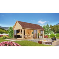 26 % Discount! Fjordholz Gartenhaus Lounge Marek