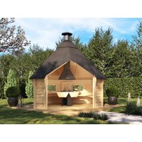26 % Discount! Fjordholz Grillhaus Modell Niklas 9 m²