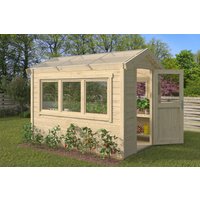 26 % Discount! Fjordholz Gewächshaus aus Holz Modell 28 A