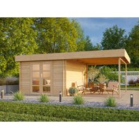 26 % Discount! Fjordholz Flachdach Gartenhaus Modell Felix 28