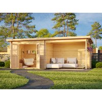 26 % Discount! Fjordholz Pultdach Gartenhaus Modell Ezra 2J
