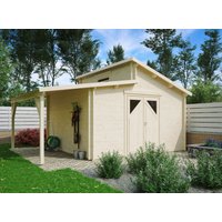 26 % Discount! Fjordholz Gartenhaus Modell Varianta 44 F +SD