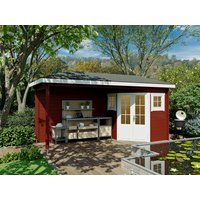 26 % Discount! Fjordholz 5-Eck Gartenhaus Modell Evelyn 1C