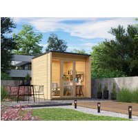 26 % Discount! Fjordholz Gartenhaus Modell Office Box Größe S nat