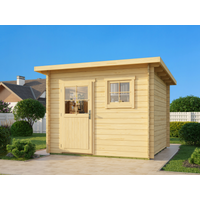 26 % Discount! Fjordholz Pultdach Gartenhaus Modell Ezra 3B
