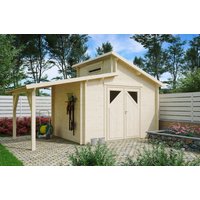 26 % Discount! Fjordholz Gartenhaus Modell Varianta 44 C +SD