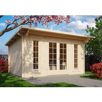 26 % Discount! Fjordholz Gartenhaus Modell Jacob 44 C 16m²