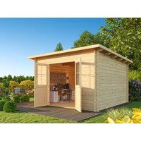 26 % Discount! Fjordholz Pultdach Gartenhaus Modell Ezra 5D