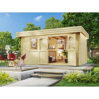 26 % Discount! Fjordholz Gartenhaus Modell Miriam 44 A Classic 24m²