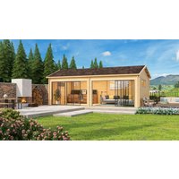 26 % Discount! Fjordholz Gartenhaus Alu Concept Jara 44 B