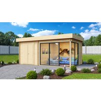26 % Discount! Fjordholz Gartenhaus Alu Concept 70 J