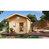 26 % Discount! Fjordholz Satteldach Gartenhaus Modell Sönke 70 B